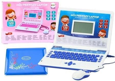 Zabawka edukacyjna Lean Laptop interaktywny 60 funkcji niebieski (20107) Zabawka edukacyjna Lean Laptop interaktywny 60 funkcji niebieski (20107)