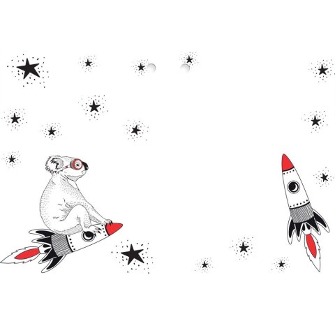 Kartka składana KARNET B8 odlotowiec Henry (5905701484362)