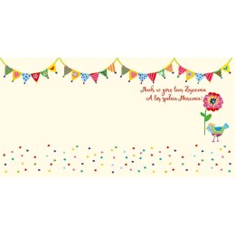 Kartka składana Henry Karnet KW BALONOWE ŻYCZENIA kw (5905701484126)