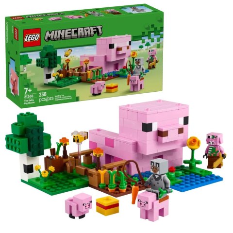 Klocki konstrukcyjne Lego Minecraft Dom prosiaczka (21268) Klocki konstrukcyjne Lego Minecraft Dom prosiaczka (21268)