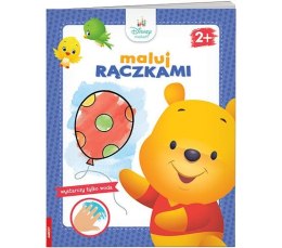 Książka dla dzieci Ameet Disney Maluch. Maluj Rączkami (MWR 9207)