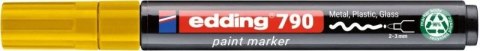 Marker olejowy Edding PCR E-790 żółty 2,0-3,0mm okrągła końcówka (ED-790PCR005) Marker olejowy Edding PCR E-790 żółty 2,0-3,0mm okrągła końcówka (ED-790PCR005)