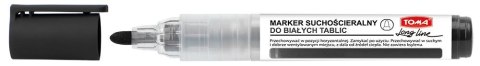 Marker suchościeralny Toma CZARNY czarny 3,0mm okrągła końcówka (TO-265) Marker suchościeralny Toma CZARNY czarny 3,0mm okrągła końcówka (TO-265)