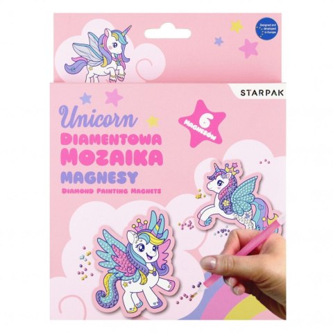 Mozaika Starpak Mozaika diamentowa unicorn (547505) Mozaika Starpak Mozaika diamentowa unicorn (547505)