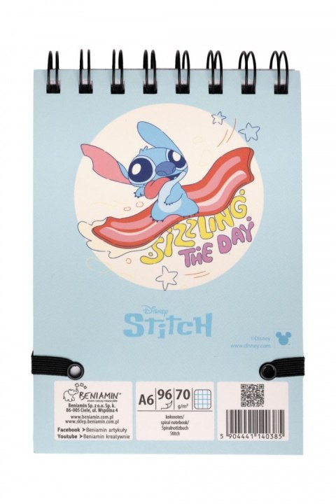 Notes Beniamin Stitch A6 96k. krata Notes Beniamin Stitch A6 96k. krata