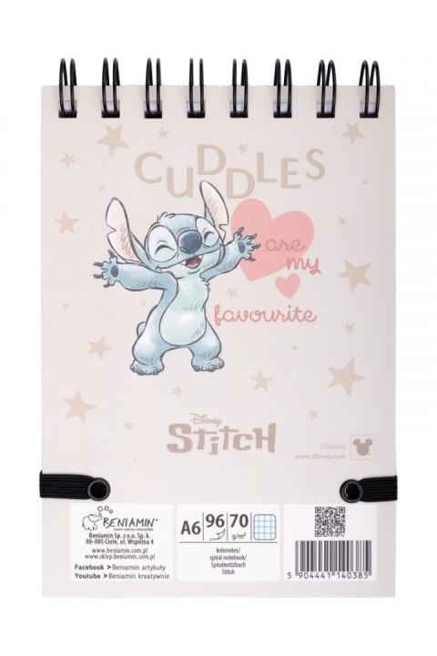 Notes Beniamin Stitch A6 96k. krata Notes Beniamin Stitch A6 96k. krata