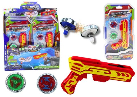 Pistolet Rastar Wyrzutnia 2 Metalowe Krążki Czerwony Światła (20821) Pistolet Rastar Wyrzutnia 2 Metalowe Krążki Czerwony Światła (20821)