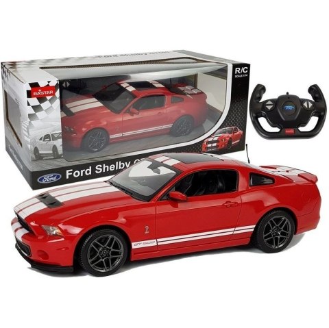 Samochód Rastar R/C Ford Shelby Rastar 1:14 Czerwony (6013) Samochód Rastar R/C Ford Shelby Rastar 1:14 Czerwony (6013)