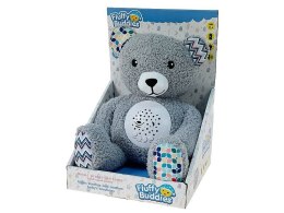 Zabawka dźwiękowa miś z projektorem i dźwiękiem - pozytywka, szeleszczące uszy, na baterie Adar (603400)