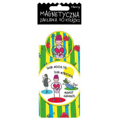 Zakładka do książki Henry magnetyczna NW SŁABI SILN MADRZY (5907465660945)