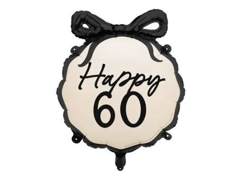 Balon foliowy Partydeco pastylka Happy 60 18cal (FB266-60)