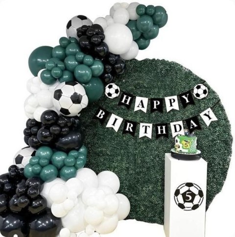 Balon gumowy Antella zestaw balonów 78 elementów piłka nożna mix Balon gumowy Antella zestaw balonów 78 elementów piłka nożna mix