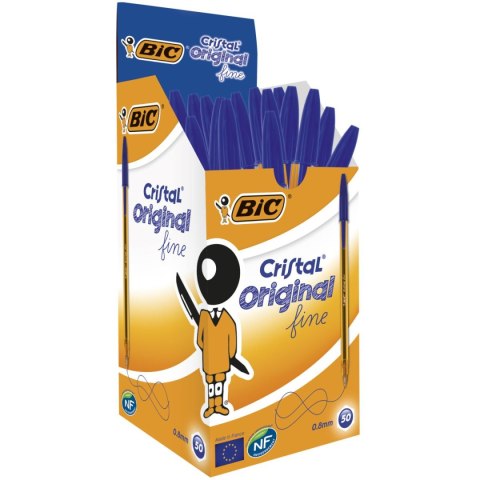 Długopis standardowy Bic niebieski 0,8mm (872730) Długopis standardowy Bic niebieski 0,8mm (872730)