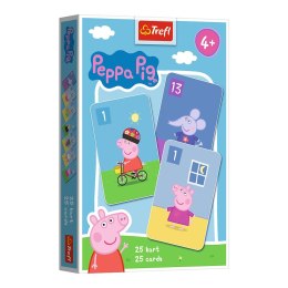 Karty świnka Peppa Piotruś Trefl (08506) 25 sztuk