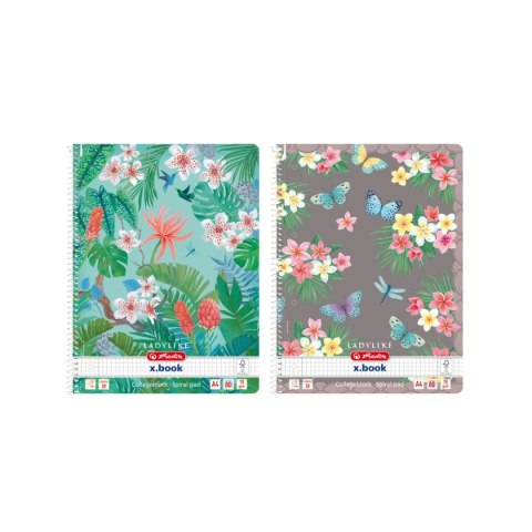 Kołozeszyt (kołobrulion) Herlitz Ladylike RM 50044238 A4 80k. krata (400173299) Kołozeszyt (kołobrulion) Herlitz Ladylike RM 50044238 A4 80k. krata (400173299)