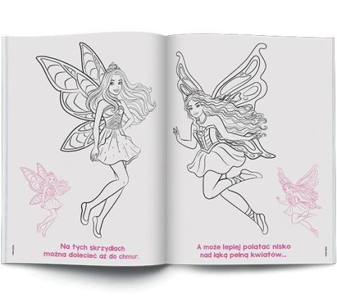 Książka dla dzieci Ameet Barbie™. Kolorowanka z Naklejkami (NA-1404) Książka dla dzieci Ameet Barbie™. Kolorowanka z Naklejkami (NA-1404)