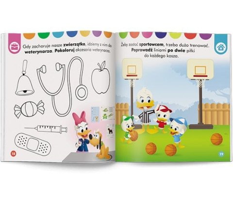 Książka dla dzieci Ameet Disney Maluch. Elementarz zawodów. Ćwiczenia (HOP 9206) Książka dla dzieci Ameet Disney Maluch. Elementarz zawodów. Ćwiczenia (HOP 9206)