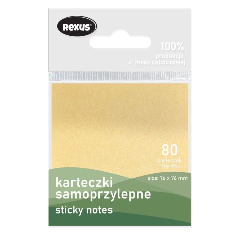 Notes samoprzylepny (karteczki) (nd) ECO biały 80k [mm:] 76x76 (41134759)