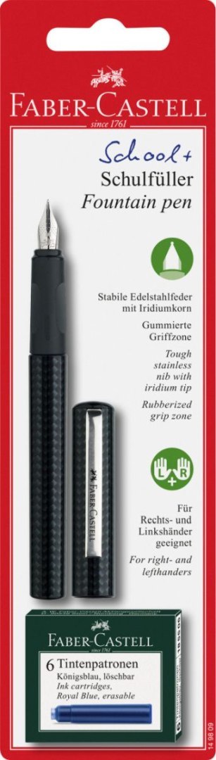 Pióro wieczne Faber Castell Carbon (149809) Pióro wieczne Faber Castell Carbon (149809)