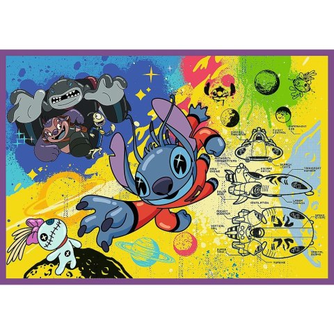 Puzzle Lilo I Stitch 4x250 el. Trefl (13311)