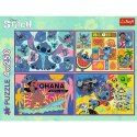 Puzzle Trefl Lilo I Stitch 4x250 el. (13311)