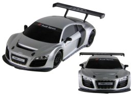 Samochód Lean R/C 1:24 Zdalnie Sterowane Sportowe AUDI R8 LMS Srebrne (20616)