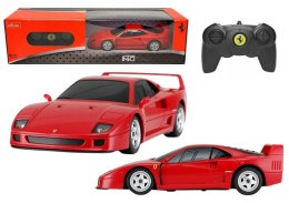 Samochód Lean Sportowe RC 1:24 Zdalnie Sterowane Ferrari F40 Czerwone (20608)