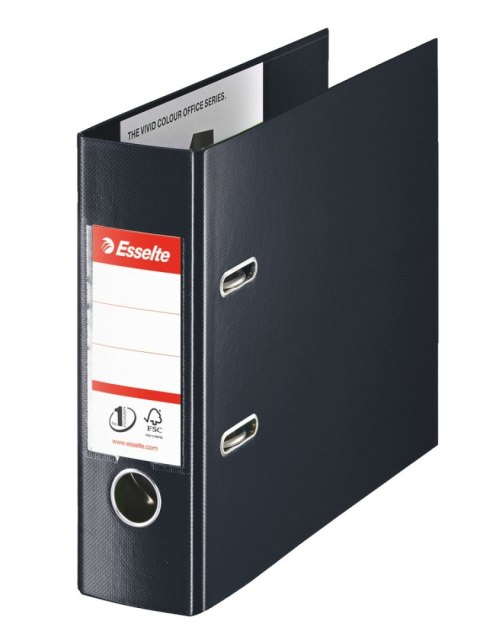 Segregator dźwigniowy Esselte bankowy A5 72mm czarny (468970) Segregator dźwigniowy Esselte bankowy A5 72mm czarny (468970)