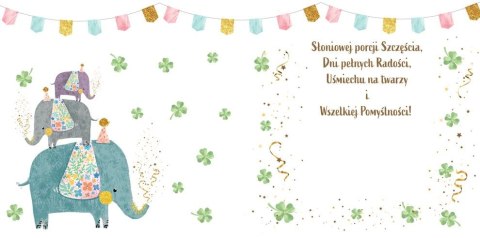 Kartka składana KW słonik kw Henry (55905701484805)