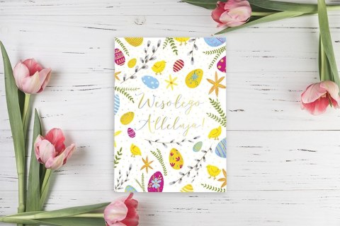 Kartka składana Wielkanoc Alleluja B6 Henry (5906395527649)