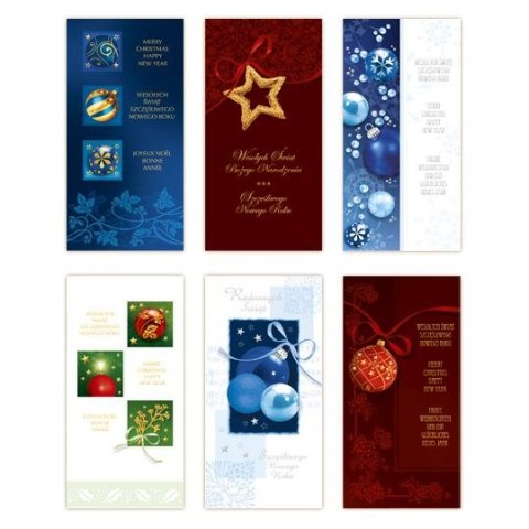 Kartka składana Bożenarodzenie firmowa DL Merigraf (DL) Kartka składana Bożenarodzenie firmowa DL Merigraf (DL)