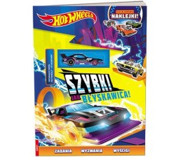 Książka dla dzieci Ameet Hot Wheels™. Szybki jak błyskawica! (fla 1602)