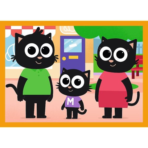 Puzzle Planeta Milo 4w1 el. Trefl (34654)