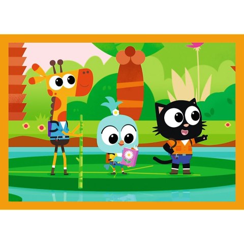 Puzzle Planeta Milo 4w1 el. Trefl (34654)