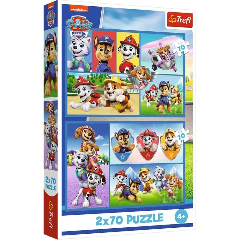 Puzzle Psi Patrol rządzi 140 el. Trefl (34441)