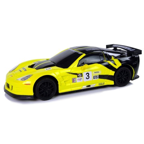 Samochód Lean R/C 1:24 Corvette Żółte C6.R 2.4 G Światła (9734) Samochód Lean R/C 1:24 Corvette Żółte C6.R 2.4 G Światła (9734)
