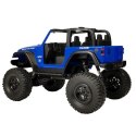 Samochód Lean Terenowe Zdalnie Sterowane 4x4 Amortyzatory 2.4G Niebieski (9086)