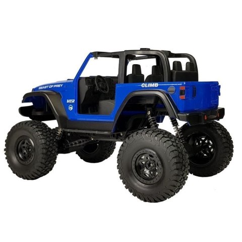 Samochód Lean Terenowe Zdalnie Sterowane 4x4 Amortyzatory 2.4G Niebieski (9086) Samochód Lean Terenowe Zdalnie Sterowane 4x4 Amortyzatory 2.4G Niebieski (9086)