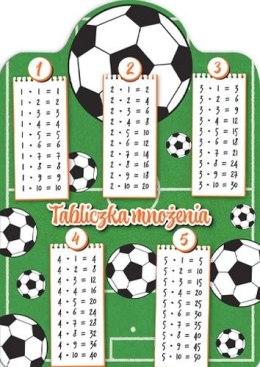 Tabliczka mnożenia Karta EDU Tabliczka Mnożenia Piłka Henry (5905701487684)
