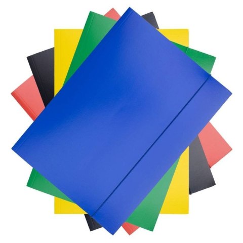 Teczka kartonowa na gumkę A4 mix 320g Office Products (21191321-99) Teczka kartonowa na gumkę A4 mix 320g Office Products (21191321-99)