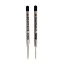 Wkład do długopisu Herlitz Typ-parker 2 szt czarny Mmm (300010365)