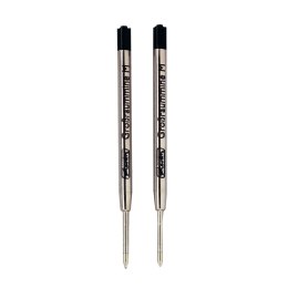 Wkład do długopisu Herlitz Typ-parker 2 szt czarny Mmm (300010365)