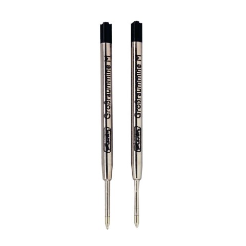 Wkład do długopisu Typ-parker 2 szt wkład czarny Mmm Herlitz (300010365) Wkład do długopisu Typ-parker 2 szt wkład czarny Mmm Herlitz (300010365)