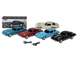 Głośnik Adar metalowy - auto 26x10cm, Bluetooth, z kablem USB, z radiem mix (609945)