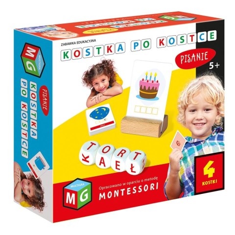Gra edukacyjna Multigra KOSTKA PO KOSTCE - PISANIE 4 KOSTKI Gra edukacyjna Multigra KOSTKA PO KOSTCE - PISANIE 4 KOSTKI