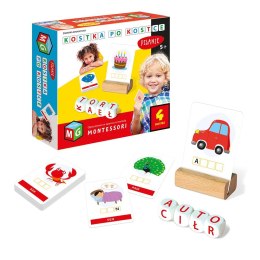 Gra edukacyjna Multigra KOSTKA PO KOSTCE - PISANIE 4 KOSTKI