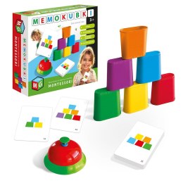 Gra edukacyjna Multigra MONTESSORI - GRA EDUKACYJNA MEMOKUBKI