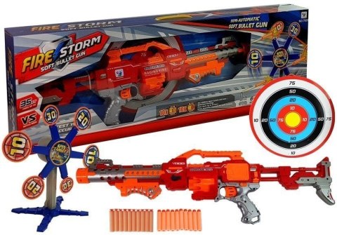 Karabin Lean na Piankowe Strzałki z Tarczą Obrotowy Cel 66 cm (7522) Karabin Lean na Piankowe Strzałki z Tarczą Obrotowy Cel 66 cm (7522)