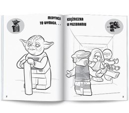 Książka dla dzieci Ameet LEGO® Star Wars™. Kolorowanka z Naklejkami (NA 6303)