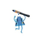 Pióro kulkowe Dla Leworęcznych Griffix 820479 niebieskie Pelikan (400195785)